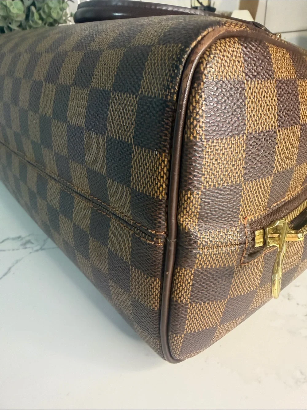 Authentic Louis Vuitton Nolita Damier Handbag – Vintage 2003 with printed COA